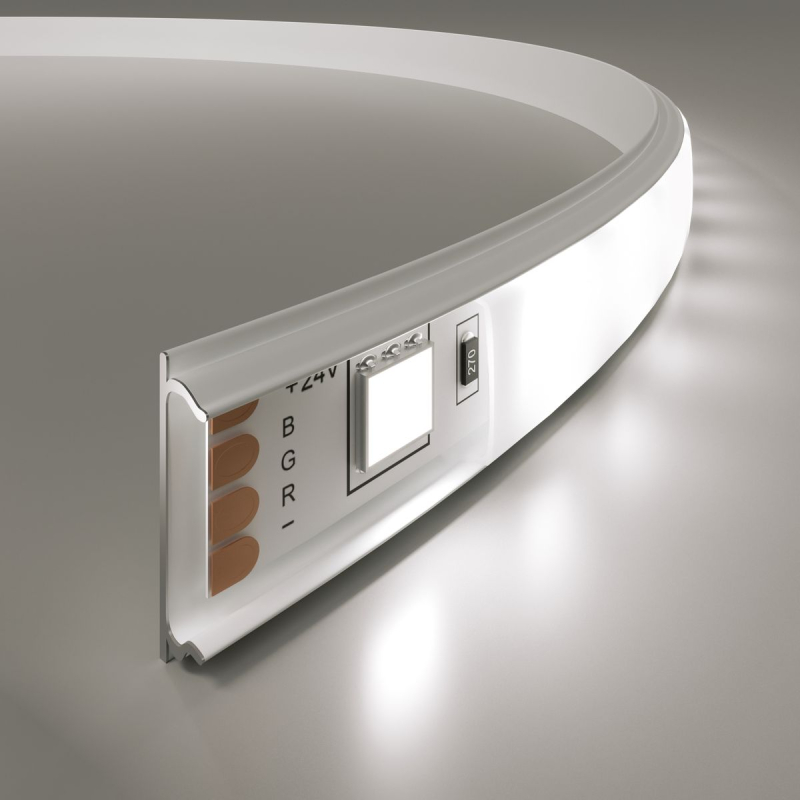 Гибкий алюминиевый профиль для светодиодной ленты Elektrostandard LL-2-ALP012 4690389170515 в Санкт-Петербурге
