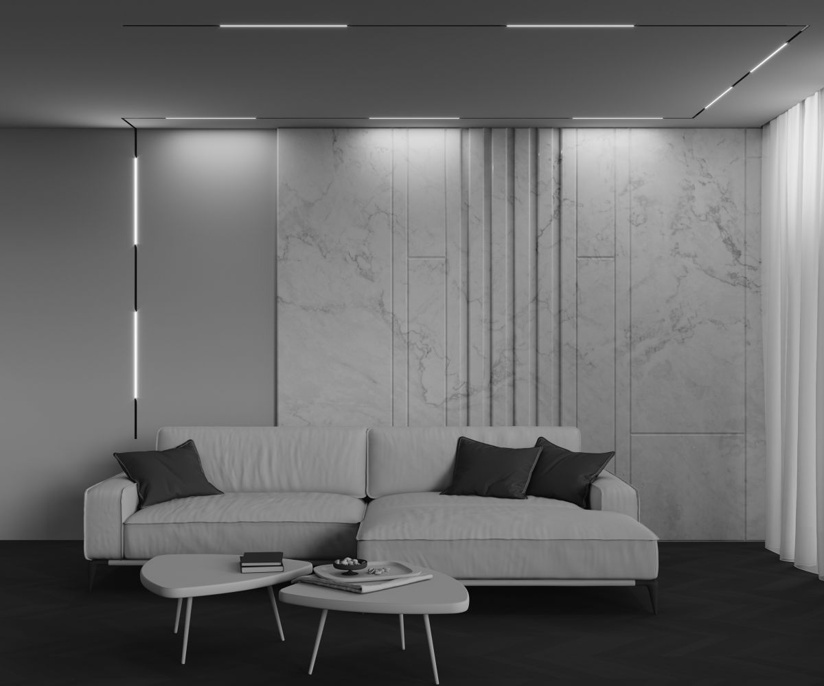 Трековый магнитный светильник Maytoni Technical Basis Exility X TR240-2-12W3K-B в Санкт-Петербурге