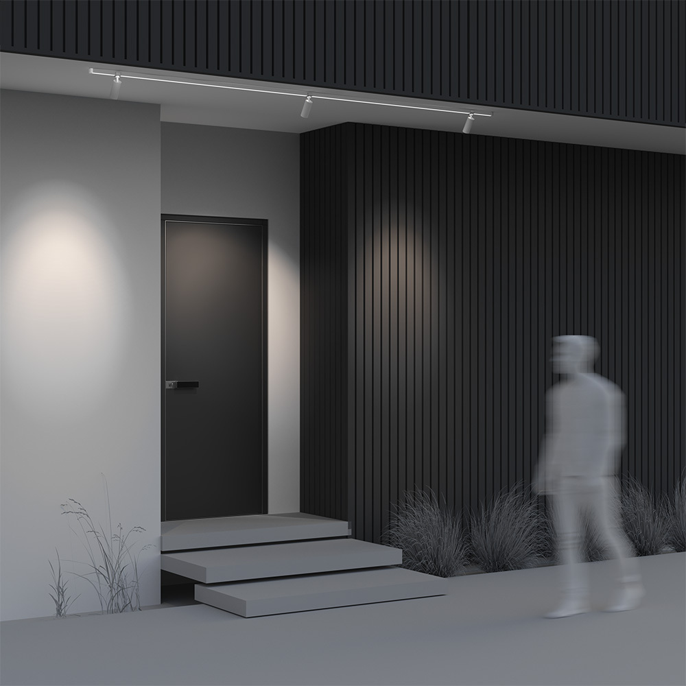 Уличный трековый светильник Maytoni Focus Led Elasity O-TR01-1-S-16WW3K в Санкт-Петербурге