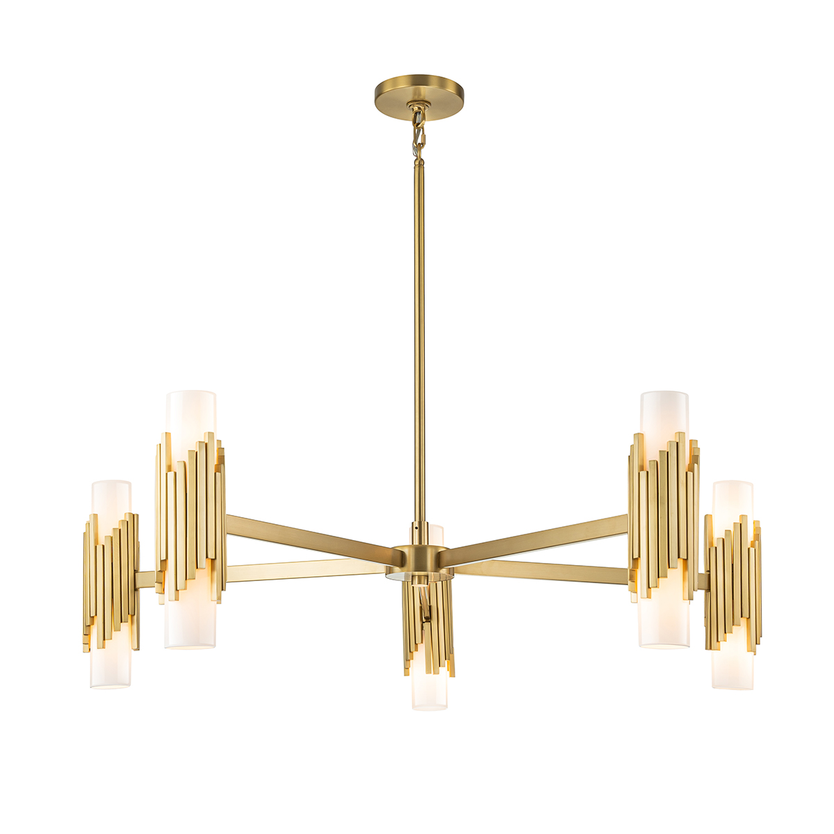 Подвесная люстра Elstead Lighting MARVELE10-AB-OPAL в #REGION_NAME_DECLINE_PP#