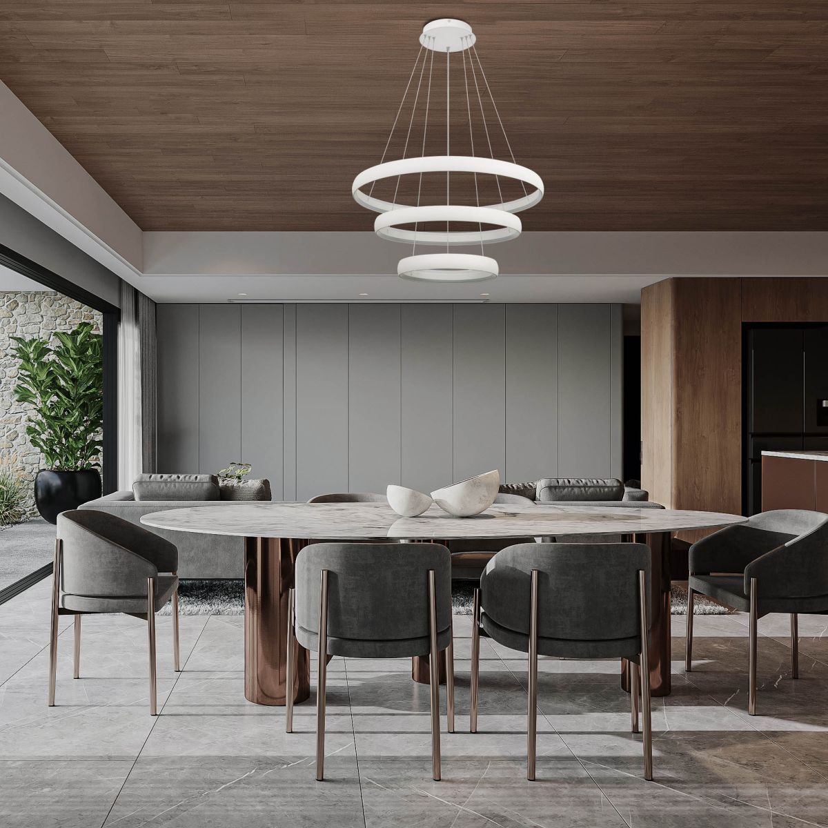 Подвесная люстра Mantra Flats 9428 в #REGION_NAME_DECLINE_PP#