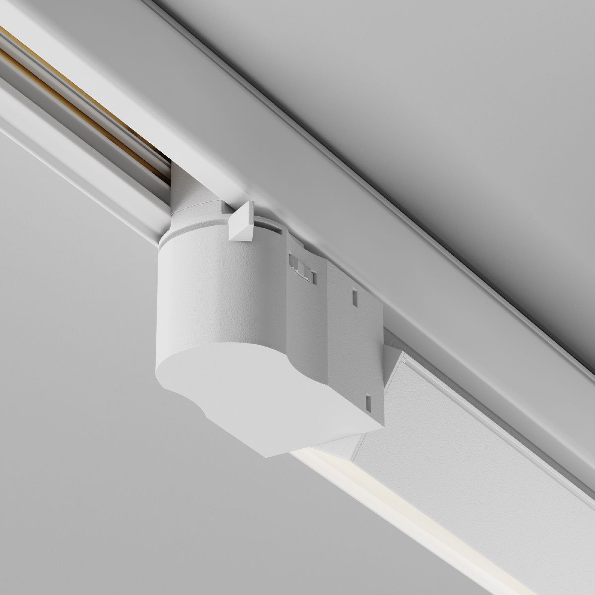 Трековый трехфазный светильник Maytoni Basis TR196-3-10W4K-W в #REGION_NAME_DECLINE_PP#