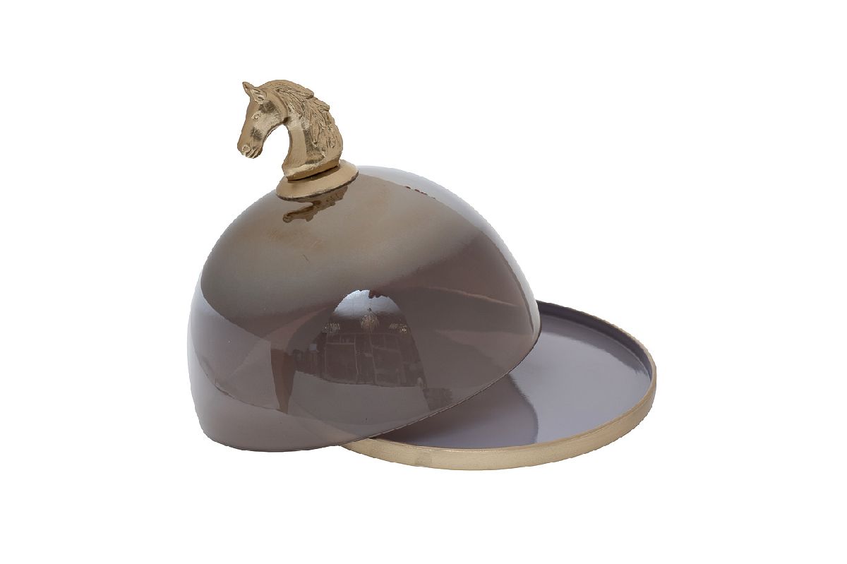 Блюдо с крышкой Horse Garda Decor 69-22295 в #REGION_NAME_DECLINE_PP#