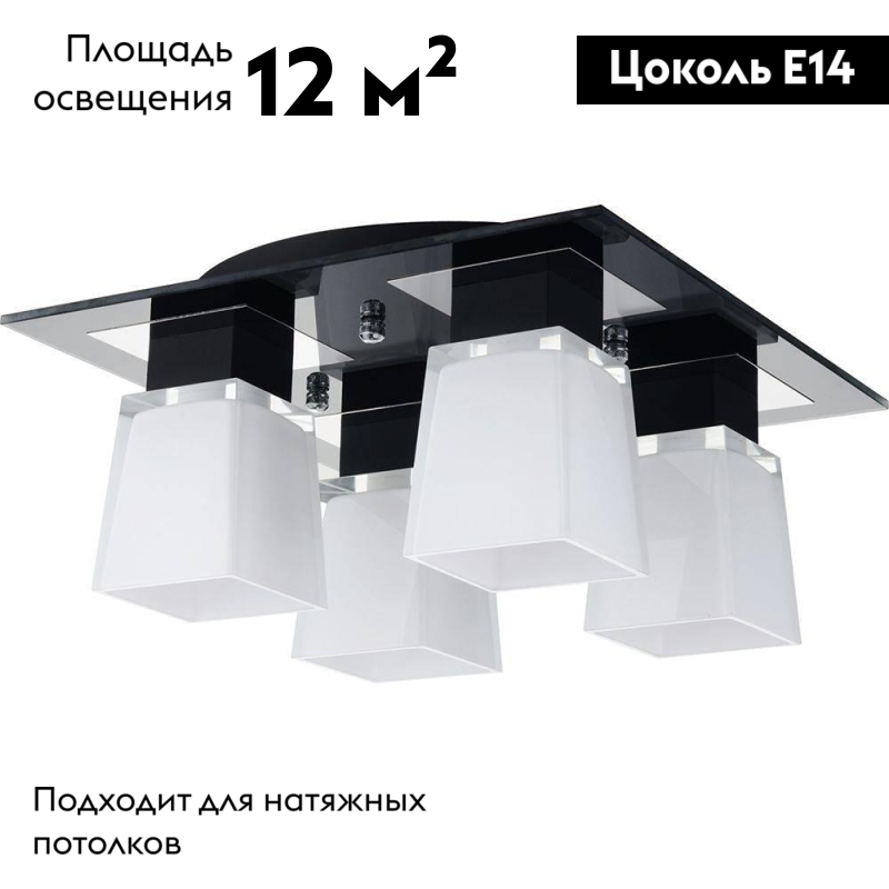 Потолочная люстра Lussole Lente LSC-2507-04 в Санкт-Петербурге