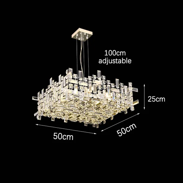 Подвесная люстра Delight Collection P7838-W50 chrome в Санкт-Петербурге