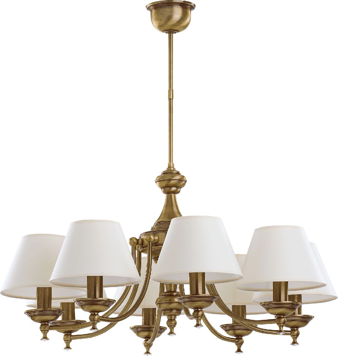 Люстра на штанге Kutek San Marino Lampshade SAN-ZW-8(P/A)CR в Санкт-Петербурге