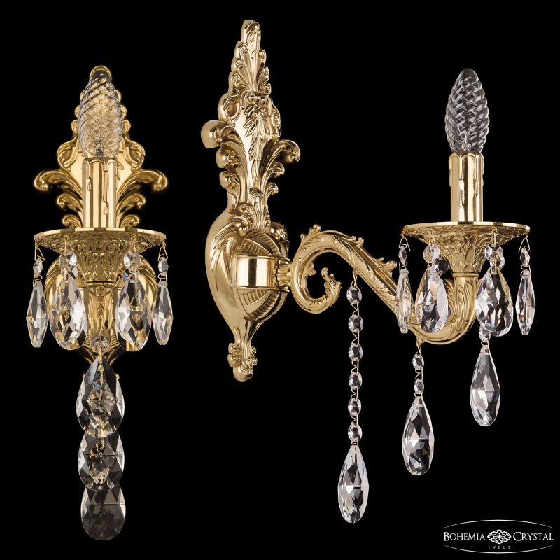 Бра Bohemia Ivele Crystal Florence 7102B14/1/175 B G в Санкт-Петербурге