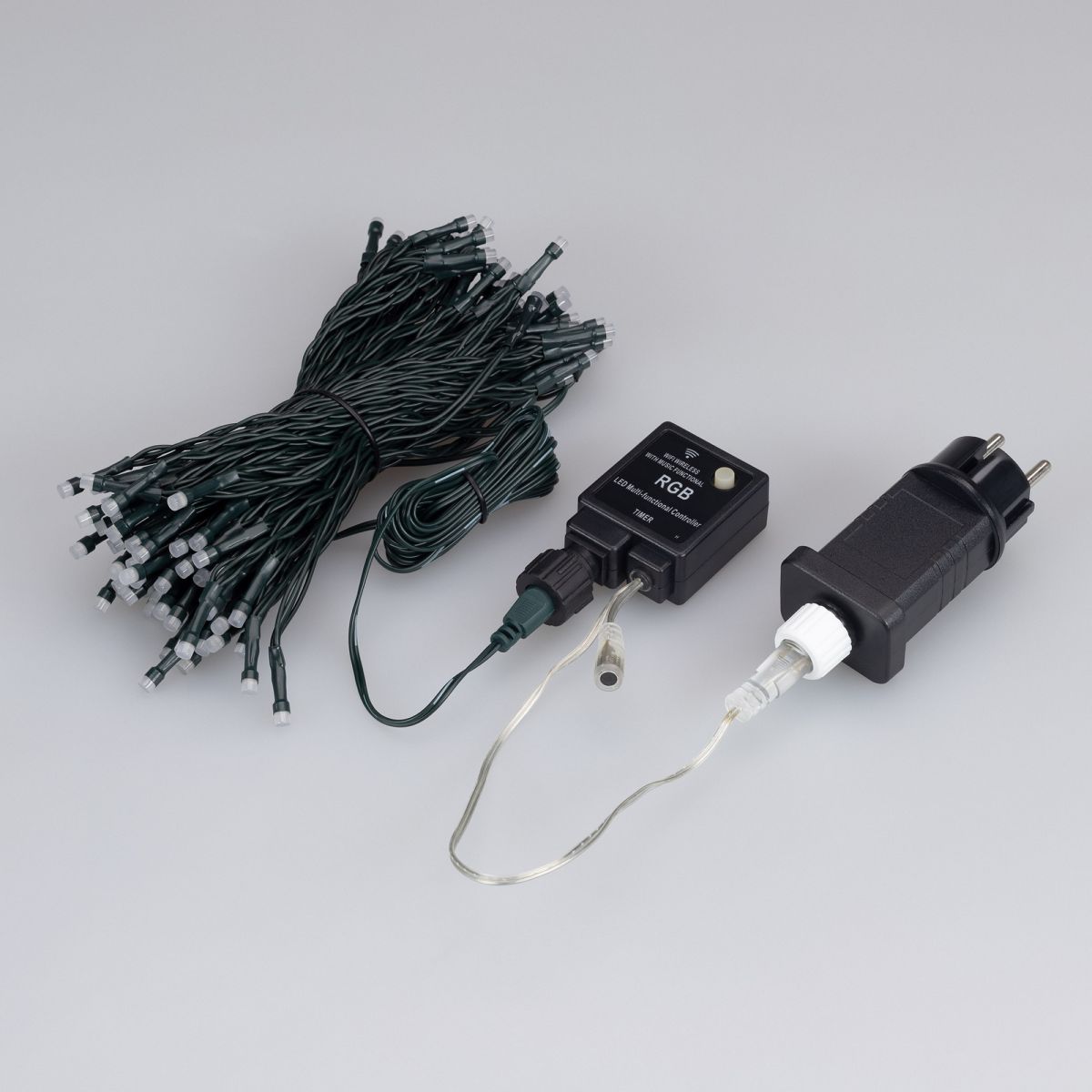 Светодиодная гирлянда Нить ArdecoledСмарт Ardecoled ARD-MOOD-CLASSIC-19650-BLACK-132LED RGB (230V, 5.8W, Tuya Wi-Fi) (IP65) 049532 в Санкт-Петербурге