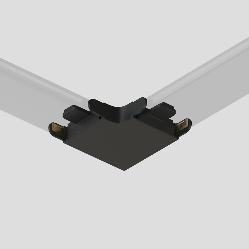 Угловой коннектор для шинопровода Denkirs Air Base TR5231-BK в Санкт-Петербурге