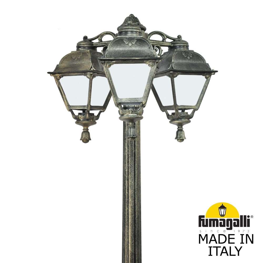 Садово-парковый светильник Fumagalli RICU BISSO/CEFA 3L DN U23.157.S30.BYE27DN в Санкт-Петербурге