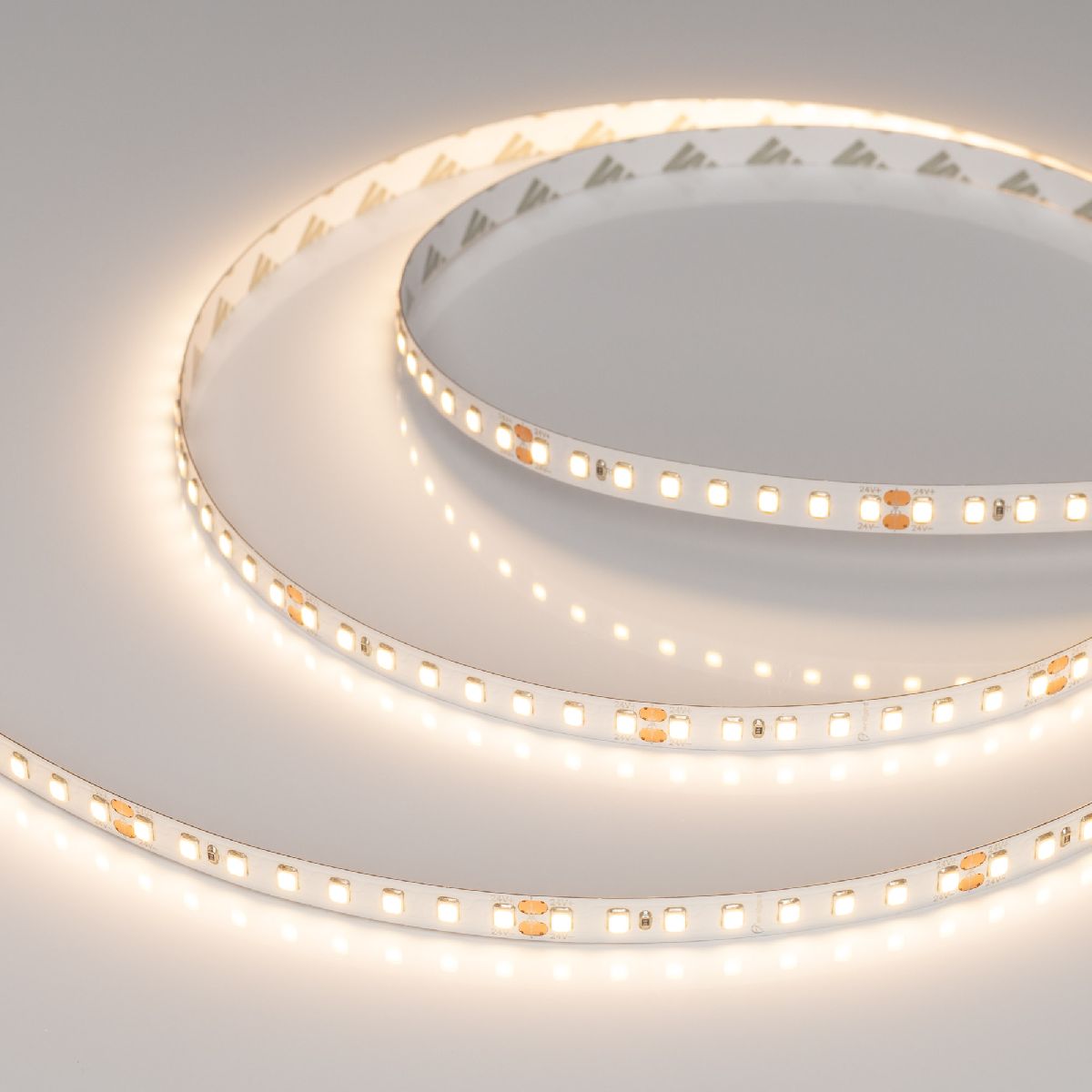 Светодиодная лента Arlight RT-A128-8mm 24V Warm3000 (10 W/m, IP20, 5m) 038758(1) в Санкт-Петербурге
