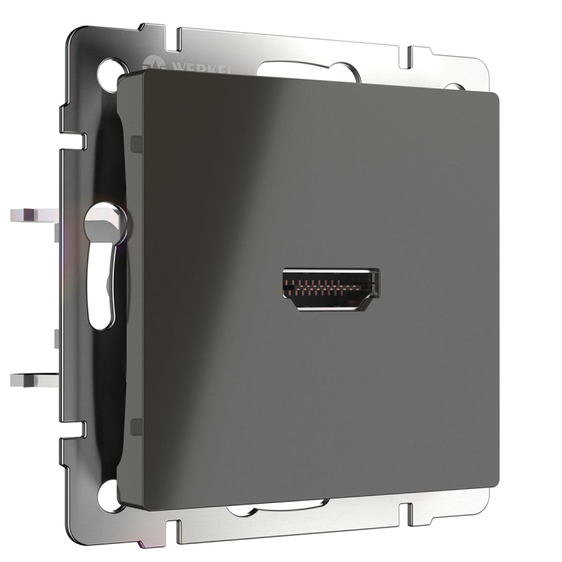 Розетка HDMI Werkel серо-коричневый WL07-60-11 4690389111020 a039271 в Санкт-Петербурге