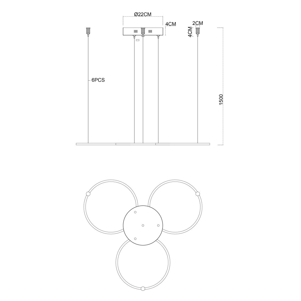 Потолочная чаша Favourite Canopy 4591-220-3BR в #REGION_NAME_DECLINE_PP#
