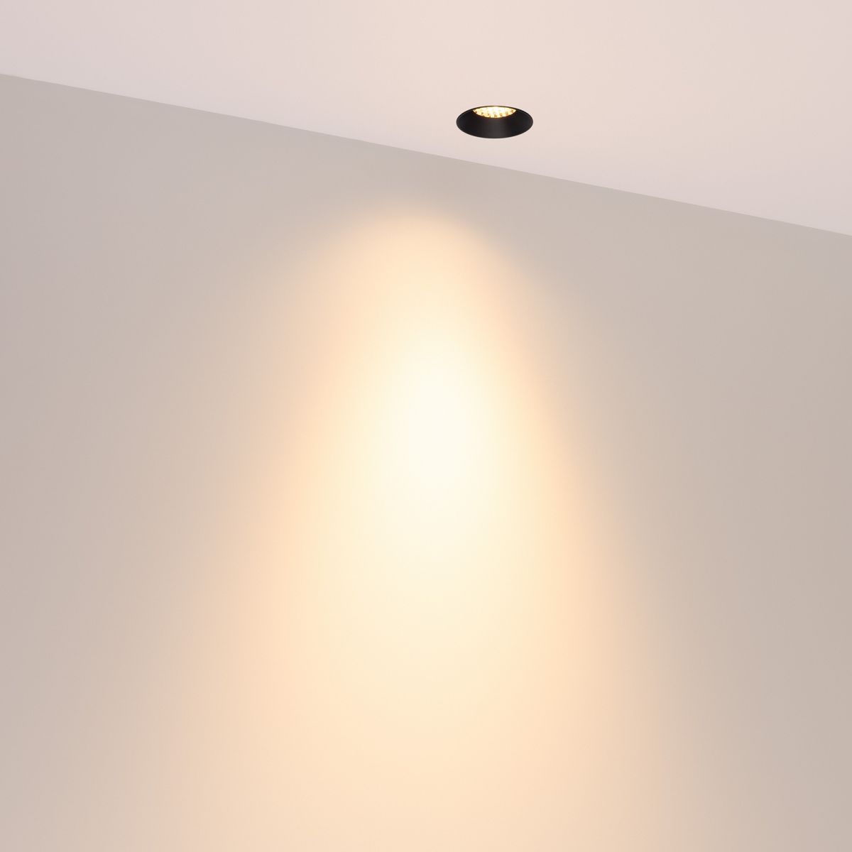Светильник безрамочный Arlight DL-INTRAL-R39-6W Warm3000 (Черный RAL9005, 50 deg, 230V) (IP20 Металл) 064942 в Санкт-Петербурге