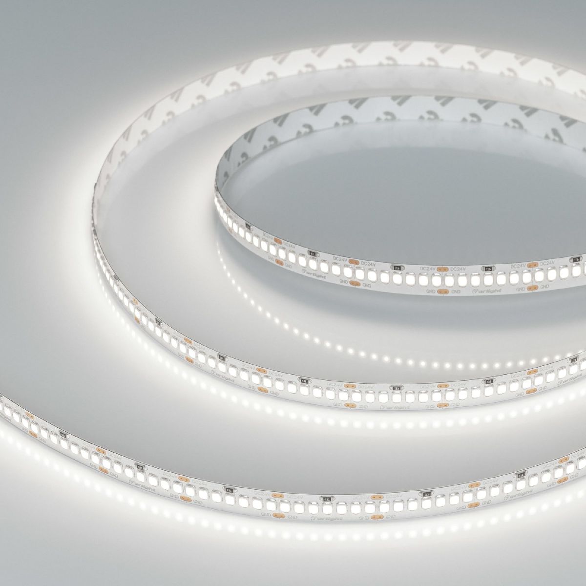 Светодиодная лента Arlight UL-A252-10mm 24V Day5000 (11 W/m, IP20, 5m) 042316 в Санкт-Петербурге