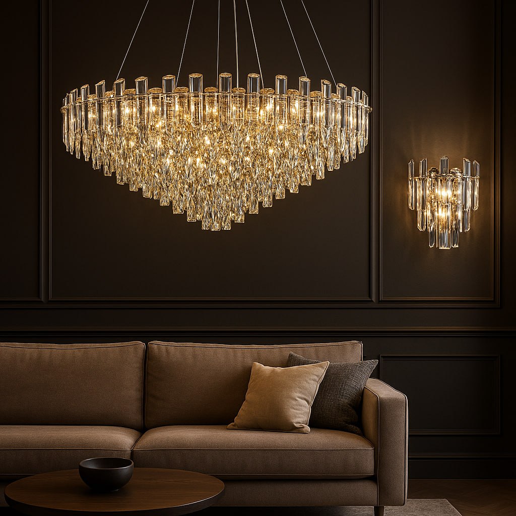 Подвесная люстра Modelux ML.7088.600 GD в #REGION_NAME_DECLINE_PP#