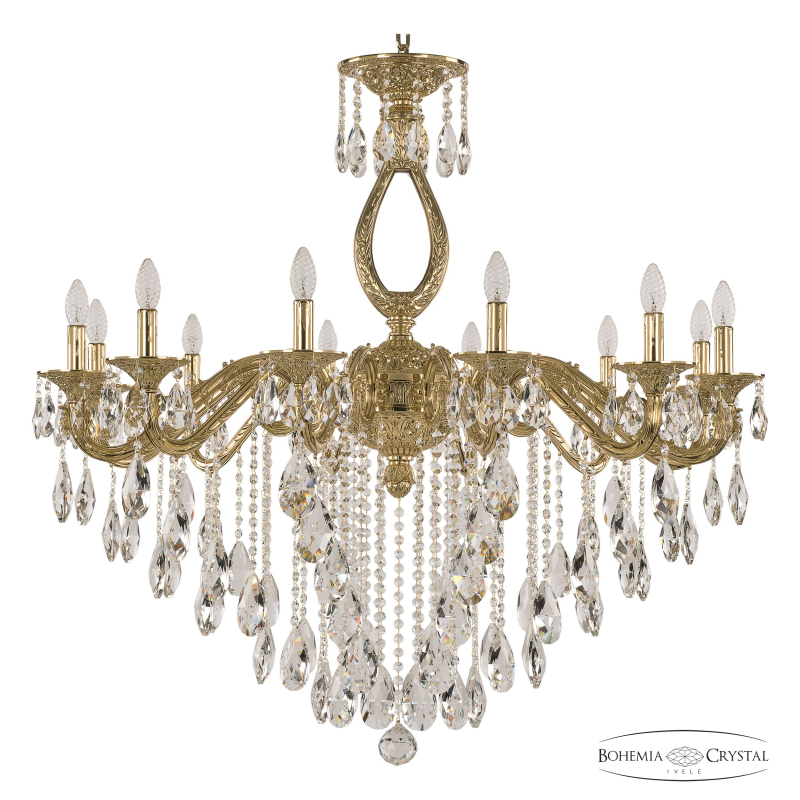 Подвесная люстра Bohemia Ivele Crystal Florence 71302/12/360 B G в Санкт-Петербурге