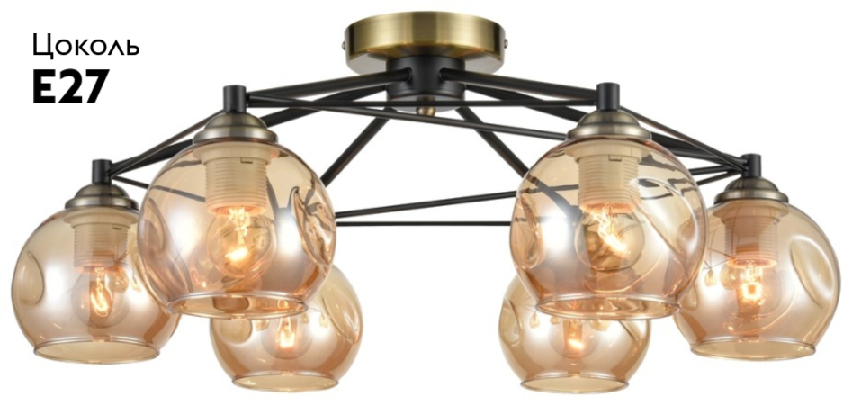 Потолочная люстра Velante 769-527-06 в #REGION_NAME_DECLINE_PP#