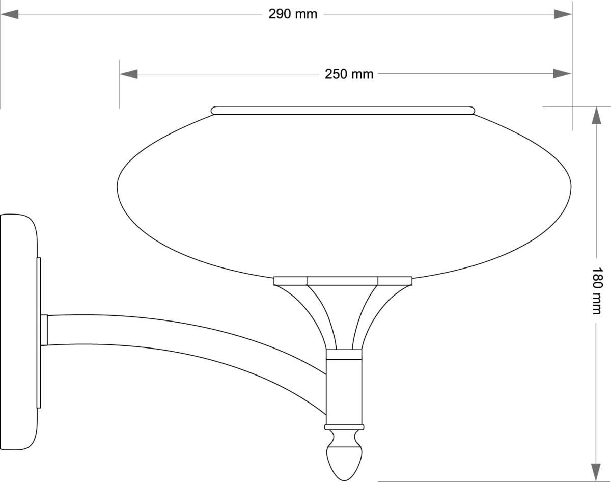 Бра Kutek Decor DEC-K-1 (P) в Санкт-Петербурге