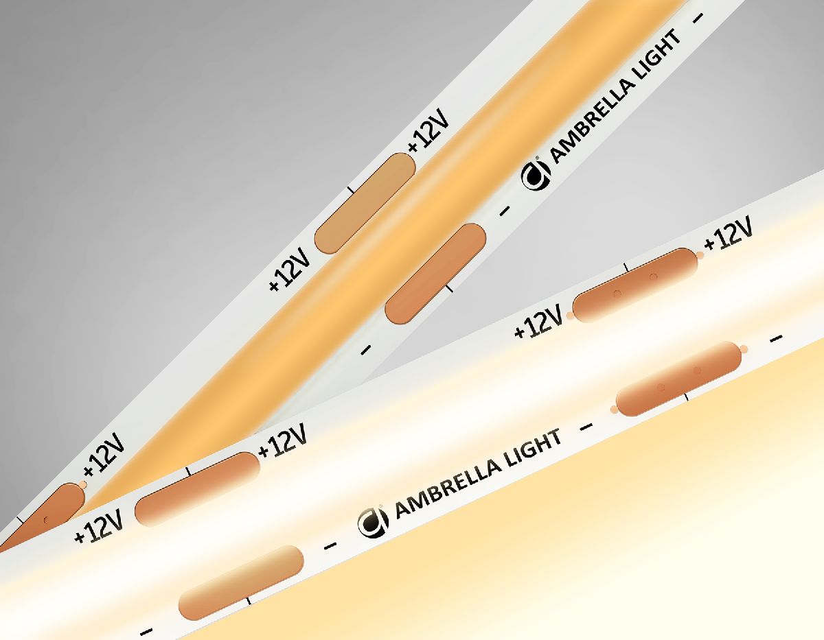 Светодиодная лента Ambrella Light LED Strip 12В COB 10Вт/м 3000K 5м IP20 GS2601 в #REGION_NAME_DECLINE_PP#