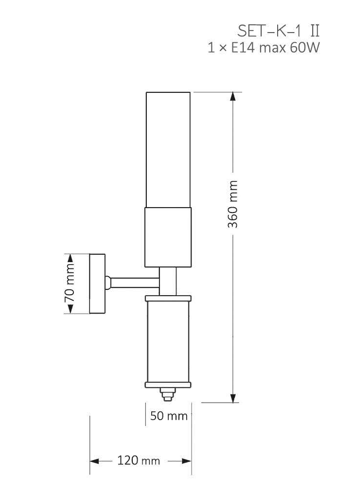 Бра Kutek Mood Seti SET-K-1-(ZM)-II в #REGION_NAME_DECLINE_PP#
