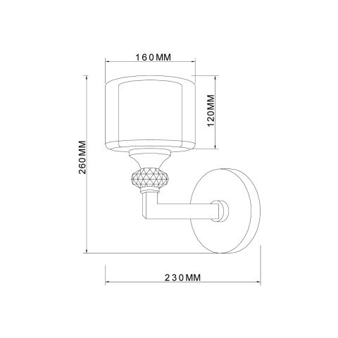 Бра Vele Luce Lotus VL1053W01 в Санкт-Петербурге