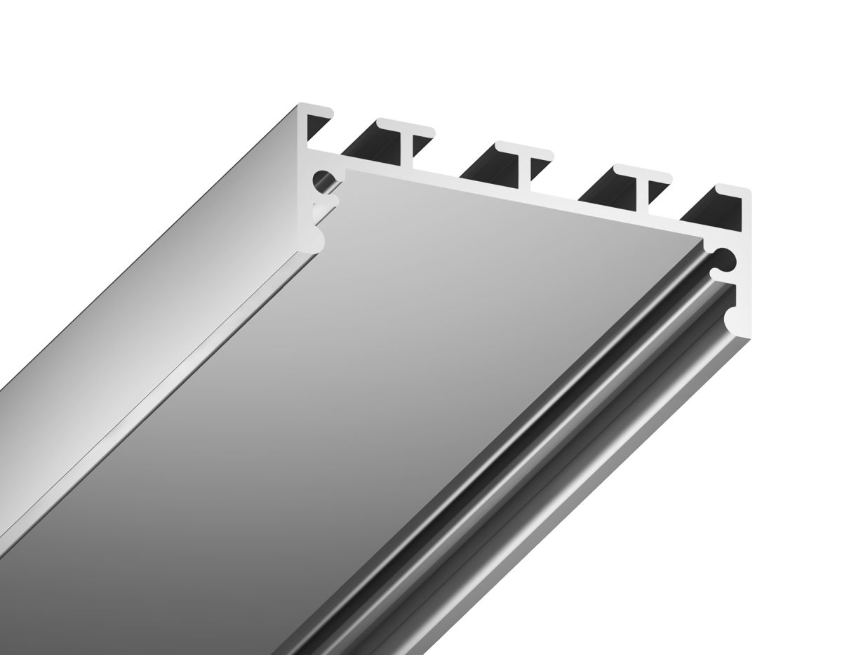 Алюминиевый профиль накладной/подвесной Profile System 42*45 для светодиодной ленты до 33,4мм Ambrella Light Illumination GP3070AL в Санкт-Петербурге