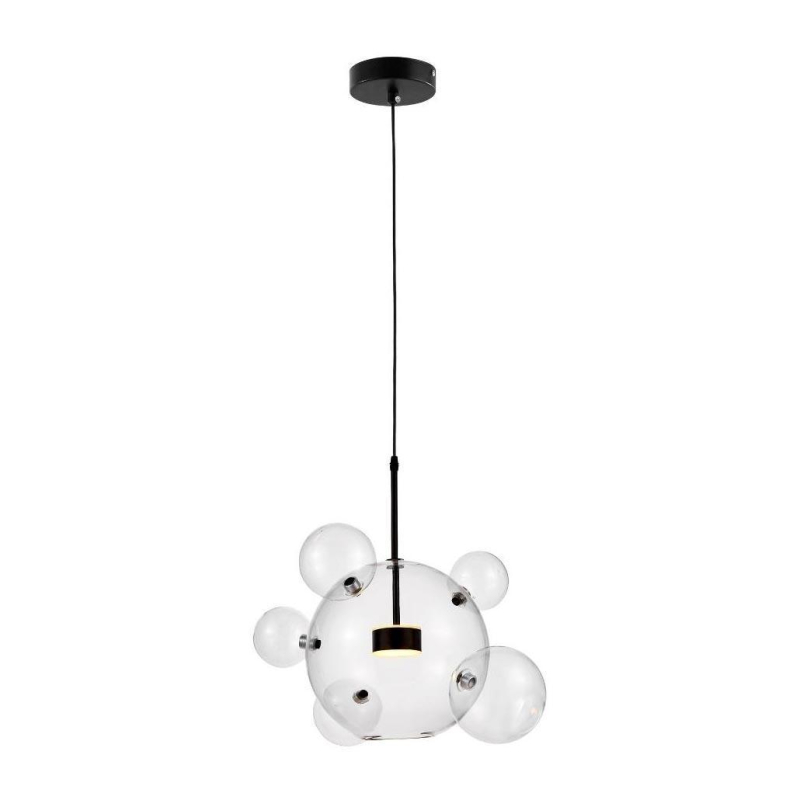 Подвесной светодиодный светильник Lumina Deco Neroni LDP 6016-5+1 BK в Санкт-Петербурге