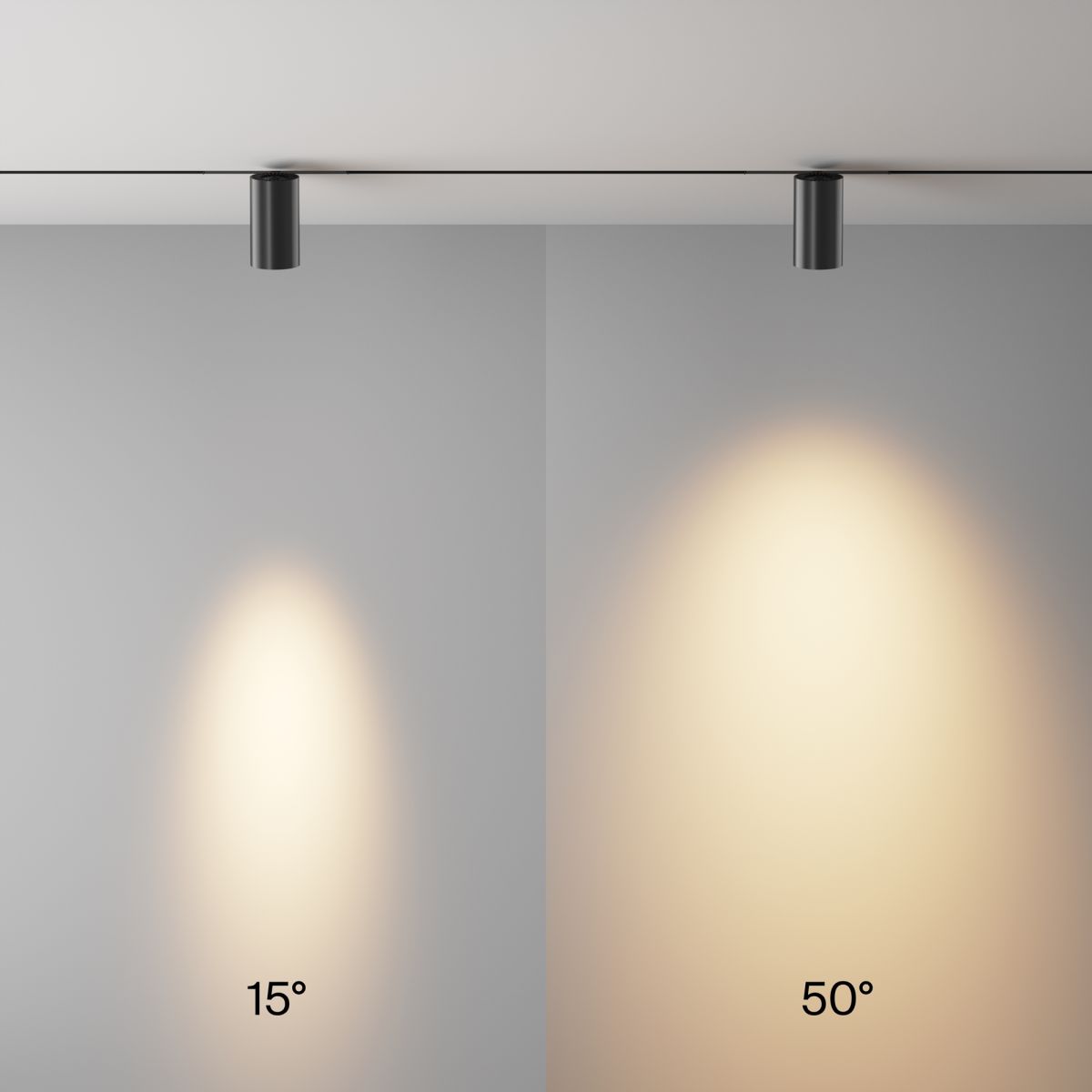 Трековый магнитный светильник Maytoni Technical Focus Led Exility X TR243-12W3K-B в Санкт-Петербурге