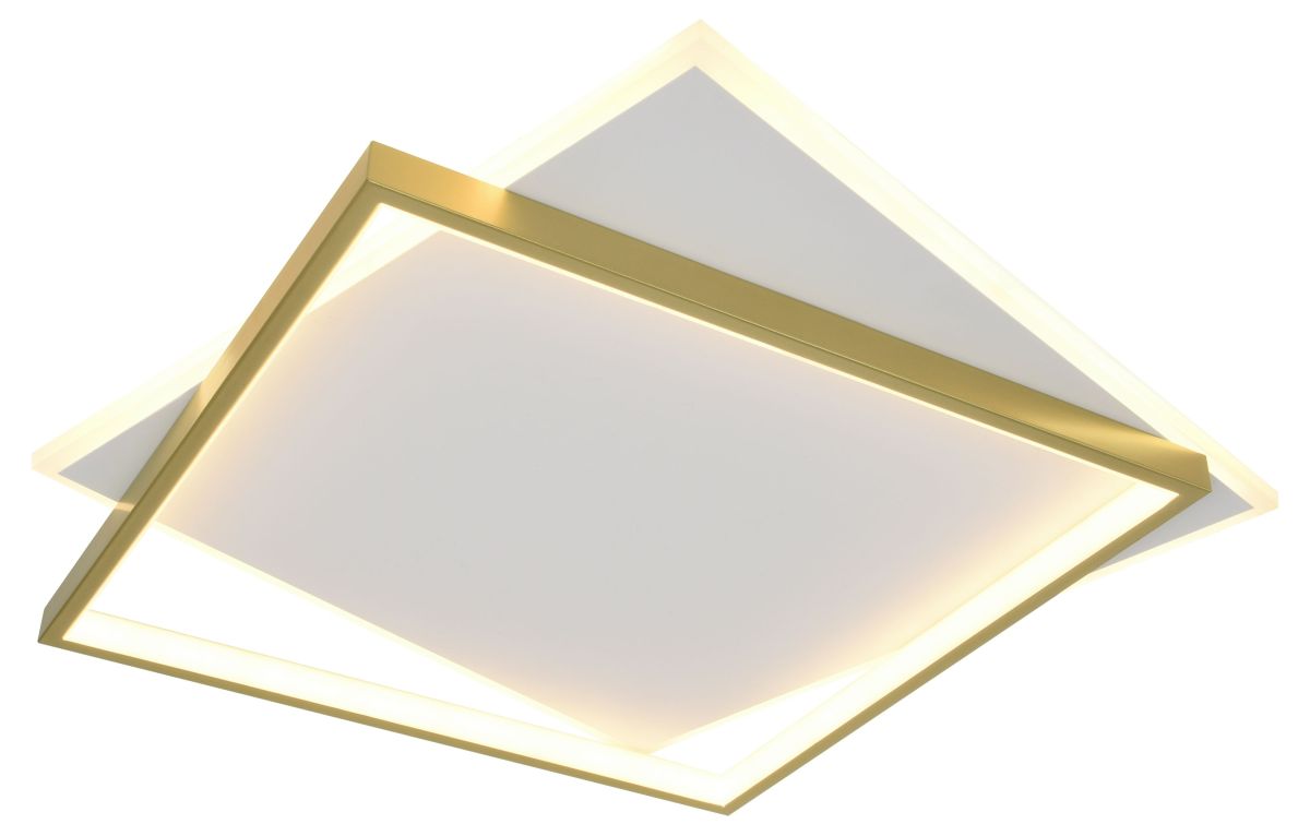Потолочный светильник Эра Модерн Lima CLL-1-82 3K-6,5K RC WH+GD в Санкт-Петербурге