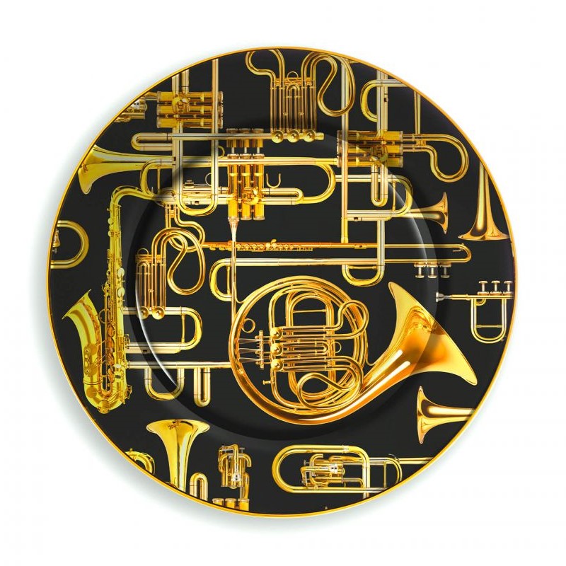 Тарелка Trumpets Seletti Toiletpaper Porcelain 16913 в Санкт-Петербурге