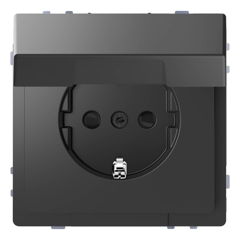 Розетка Schneider Electric Merten D-Life 16A с/з и крышкой MTN2310-6034 в Санкт-Петербурге
