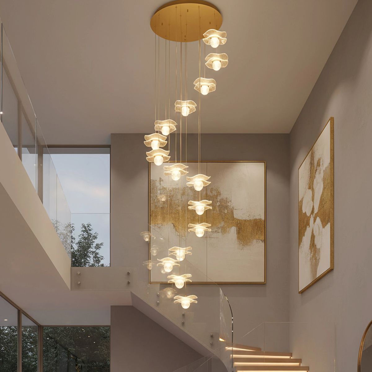 Каскадная люстра Citilux Signature CL247057 в #REGION_NAME_DECLINE_PP#