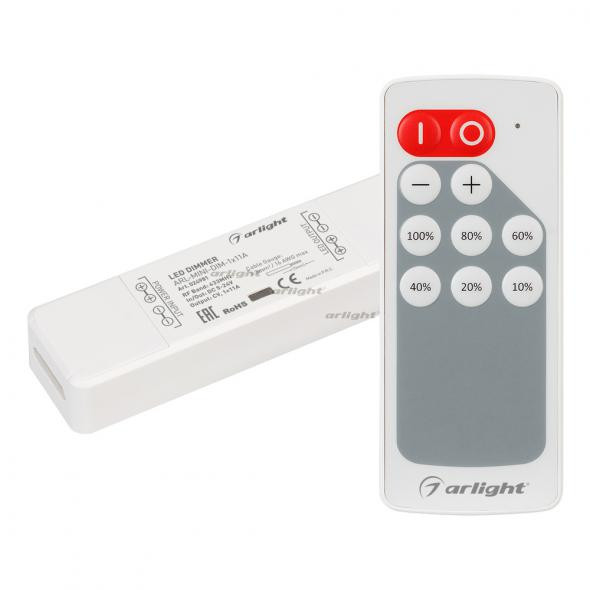 Диммер Arlight ARL-MINI-DIM-1x11A (5-24V, RF ПДУ 10кн) в Санкт-Петербурге