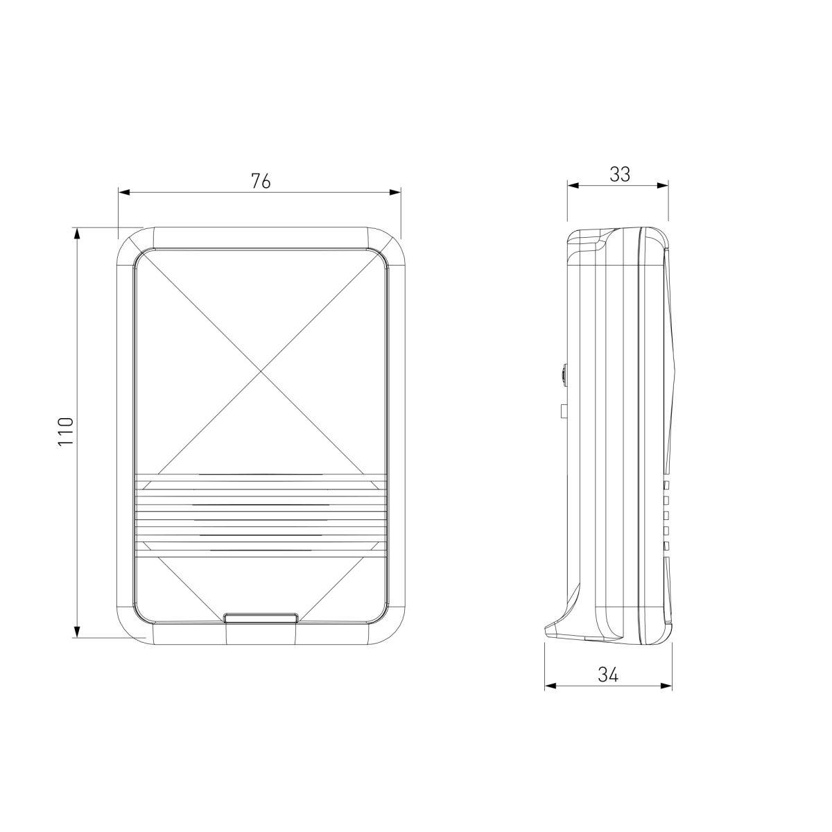 Звонок беспроводной Elektrostandard 36M IP44 V2 Белый DBQ01M 4690389214950 a070140 в Санкт-Петербурге