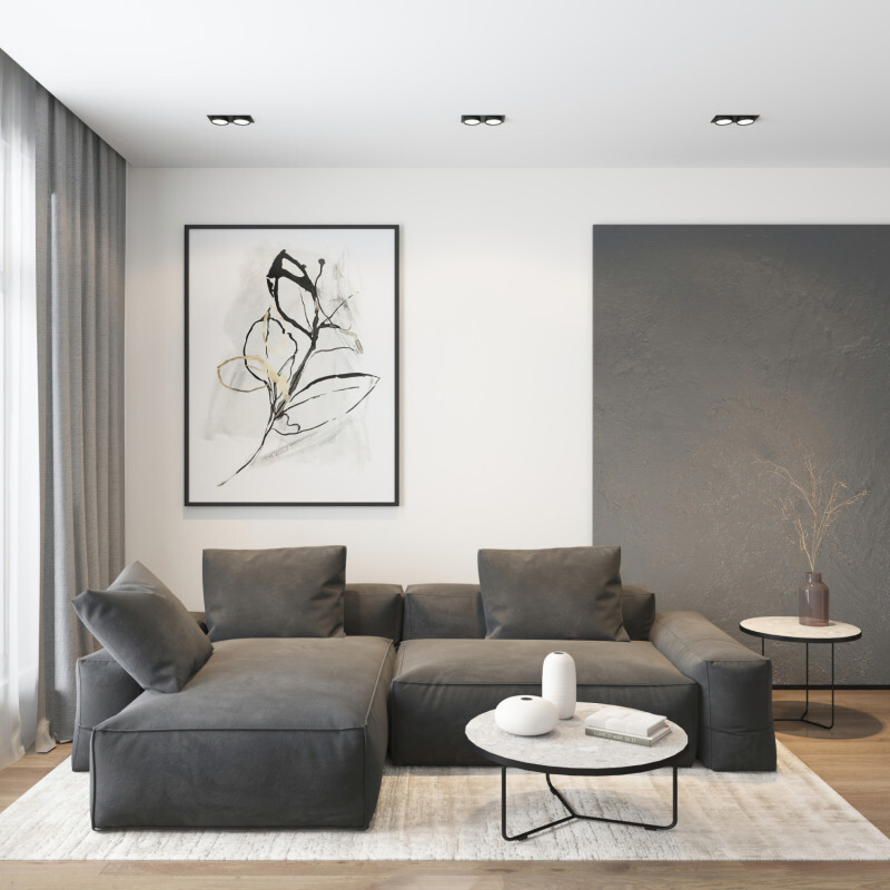 Встраиваемый светильник Denkirs Flat DK2092-BK в Санкт-Петербурге