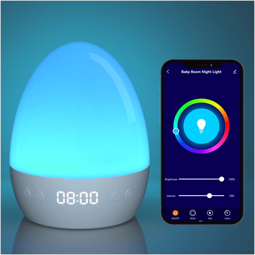 Часы-ночник с будильником Nitebird Baby Night Light LB2 в Санкт-Петербурге