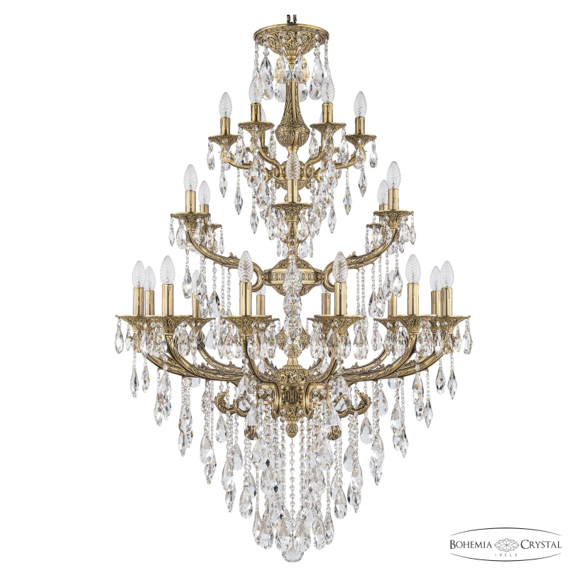 Подвесная люстра Bohemia Ivele Crystal Florence 71116/12+6+6/300/3d B FP в Санкт-Петербурге