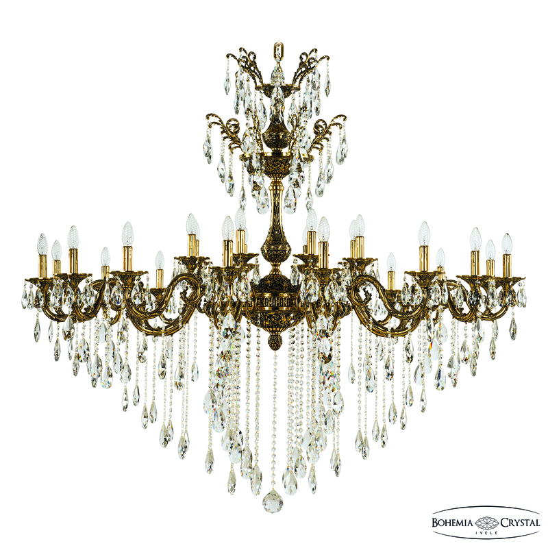 Подвесная люстра Bohemia Ivele Crystal Florence 71105/24/590/XL B GB в Санкт-Петербурге