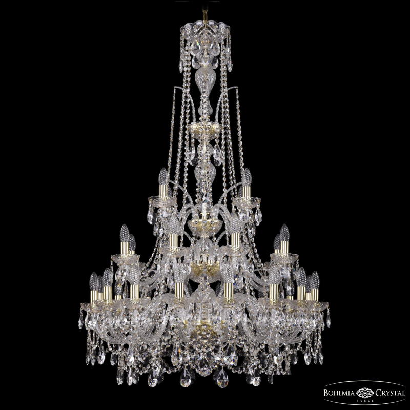 Подвесная люстра Bohemia Ivele Crystal 1411/16+8+4/300/XL-131/3d G в Санкт-Петербурге