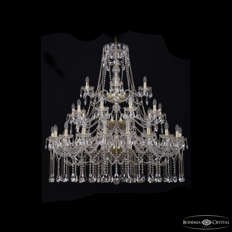 Подвесная люстра Bohemia Ivele Crystal 1413/20+10+5/460/3d G в Санкт-Петербурге