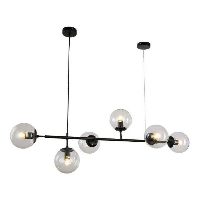 Подвесная люстра Lumina Deco Ceredo LDP 6034-6 BK в Санкт-Петербурге