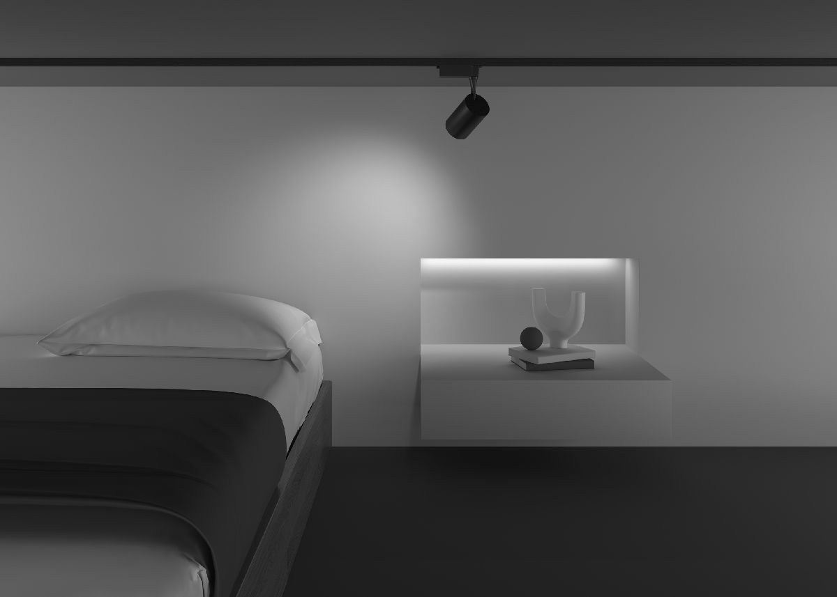 Трековый светильник Maytoni Technical Vuoro TR003-1-10W3K-W-B в Санкт-Петербурге