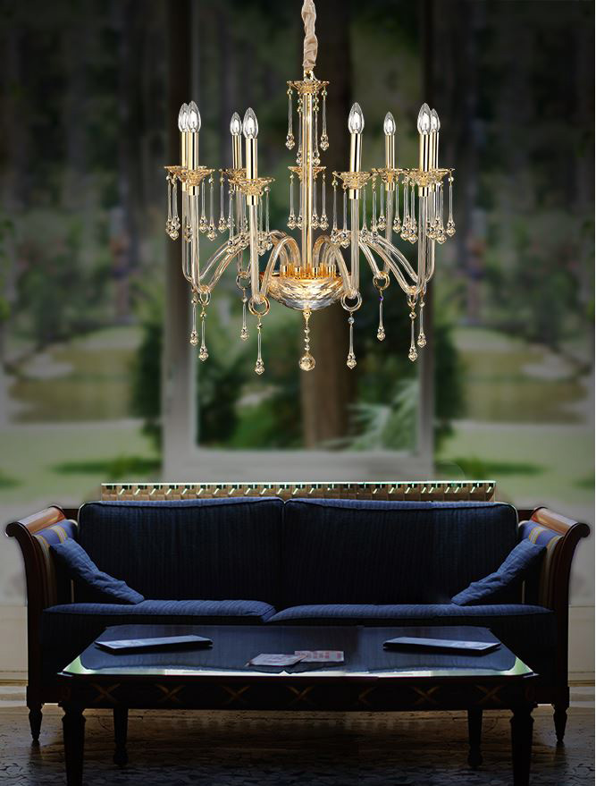 Подвесная люстра Delight Collection MD10027060-6A gold в Санкт-Петербурге