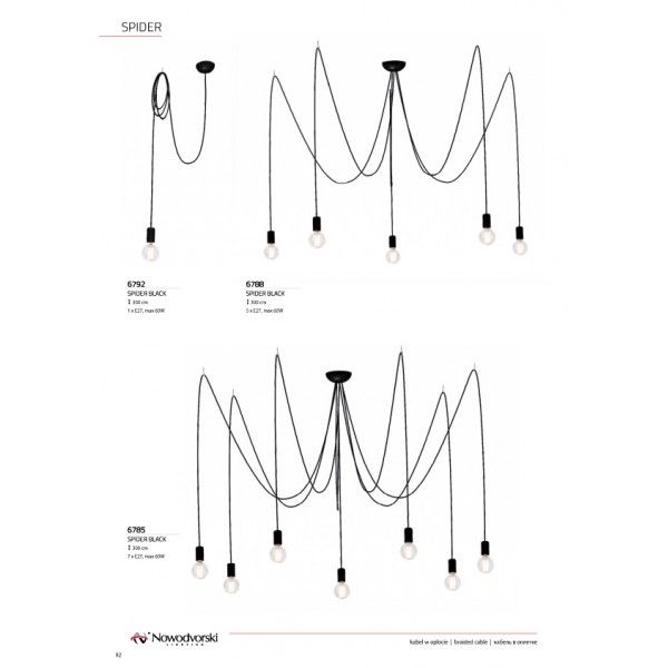 Подвесной светильник Nowodvorski Spider 6792 в Санкт-Петербурге
