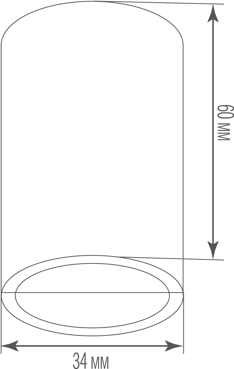 Вертикальное потолочное основание Donolux Light Wave Surface mount 60VB в Санкт-Петербурге