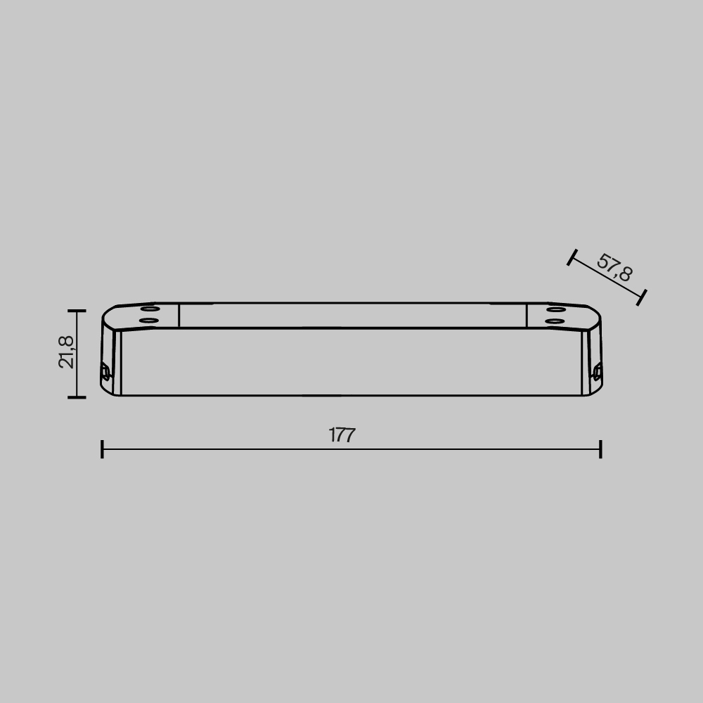 Источник напряжения Maytoni Triac 50Вт DC24В IP20 734006 в Санкт-Петербурге