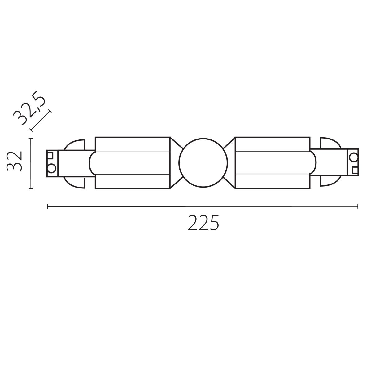 Соединение с меняющимся углом к треку 5040xx-(F)/(R) Lightstar Quattro 504156-FRPI в Санкт-Петербурге