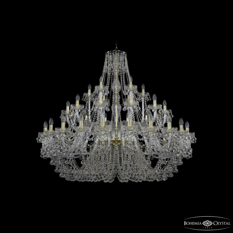 Подвесная люстра Bohemia Ivele Crystal 1409/24+12+6/530 G в Санкт-Петербурге