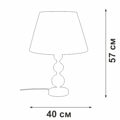 Настольная лампа Vitaluce V2100-0/1L в #REGION_NAME_DECLINE_PP#